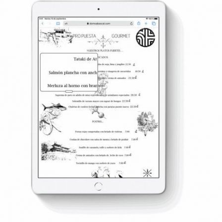 APPLE IPAD 10.2 2019 WiFi 128GB PLATA - MW782TY/A